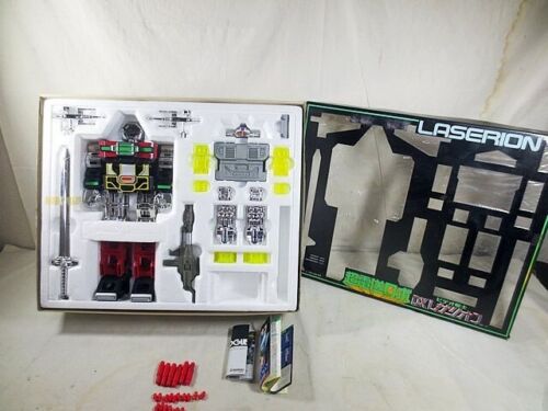 BANDAI Popy DX Video Warrior Laserion Robot Figure 1984 Rare Retro Unused Japan - Picture 2 of 2