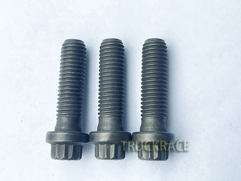 QTY 3 OEM STARTER MOTOR BOLT for 94-08 DODGE RAM 2500 3500 5.9 CUMMINS OEM - Imagem 2 de 2