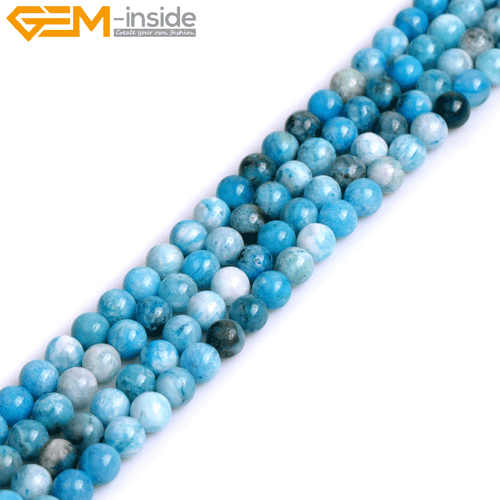 Echter Hemimorphit Natürlicher Edelstein Lose Perlen für Schmuckherstellung Strang 15 Zoll - Bild 9 von 37