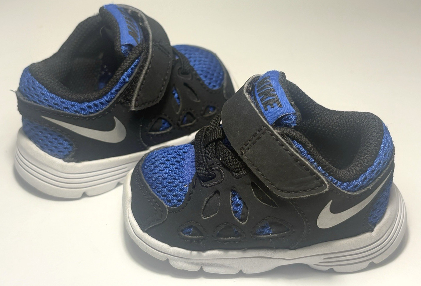 Black Blue Sneakers Infant Size 2c