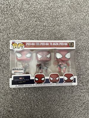 Funko Pop! Marvel Spider-Man: No Way Home 3-Pack Amazon