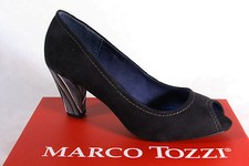 Marco Tozzi Pumps  Peep Toes  schwarz