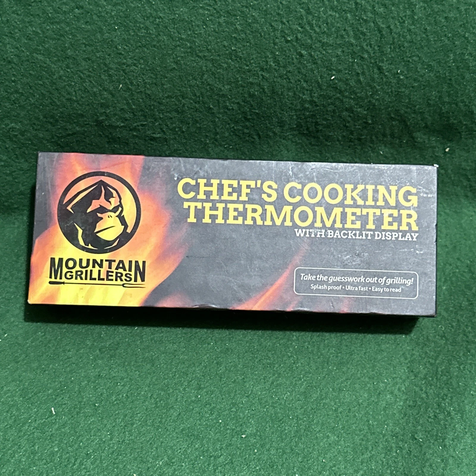 Mountain Grillers /Chef’s Cooking Thermometer With Backlit Display