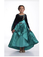 Disney Frozen Queen Anna Prestige Child Costume Medium 7-8 