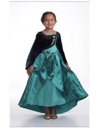 Disney Frozen Queen Anna Prestige Child Costume X-Small (3T-4T) - Picture 1 of 10