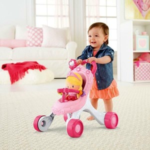 fisher price stroll along musical walker