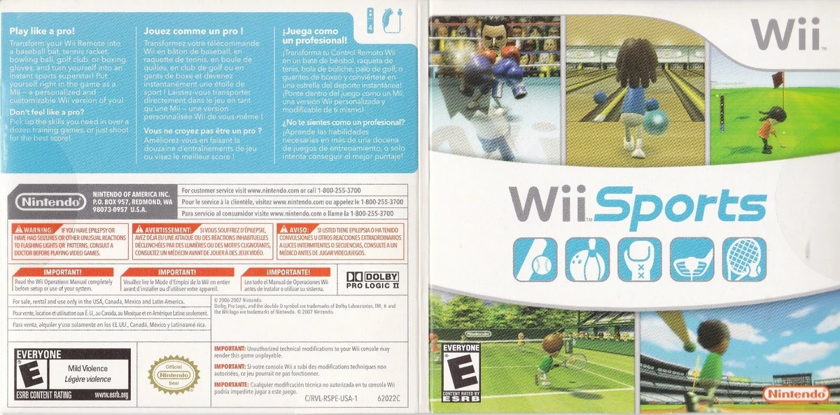 Wii Sports Cover