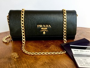 prada black sling bag
