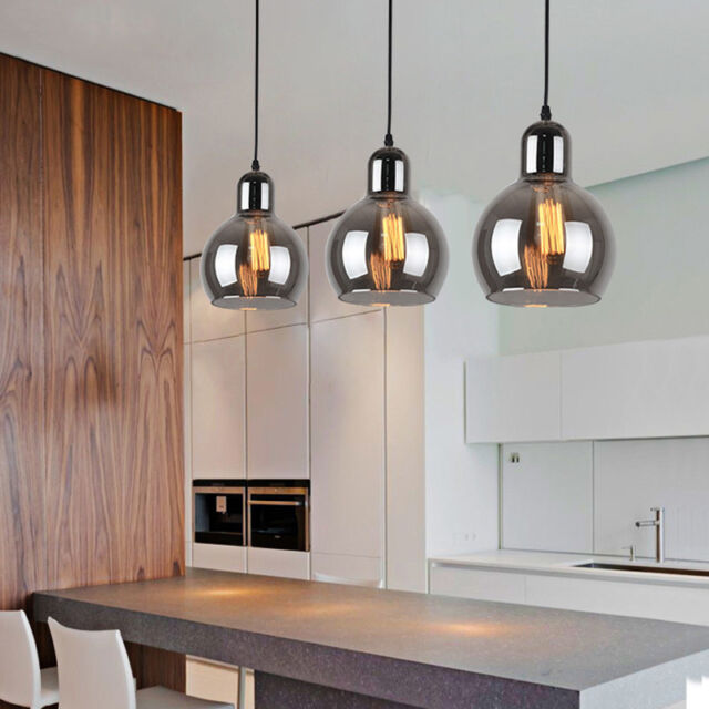 Kitchen Pendant Light Bar Ceiling Lights Modern Lamp Glass Chandelier Lighting