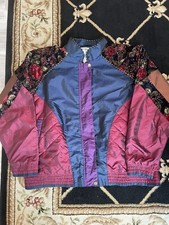 Vintage Westbound Sport Womens/M Windbreaker Jacket Size M Purple/Blue Colorway