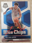 Killian Hayes Signed 2020-21 Panini Mosaic Blue Chips Card #2 Rookie RC Pistons