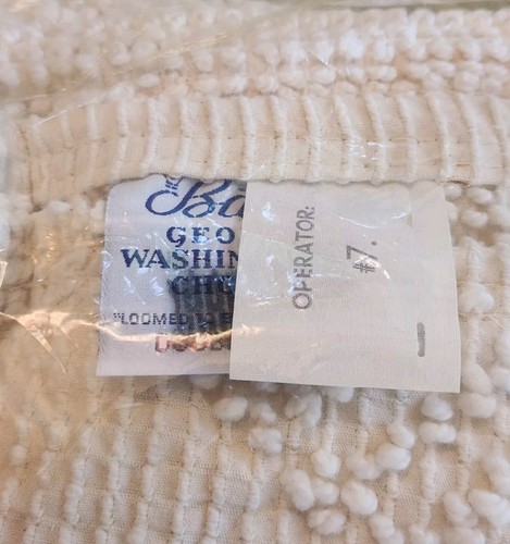 Vgt Bates George Washington Choice 2000 Antique White Bedspread Full Double New - Picture 12 of 17
