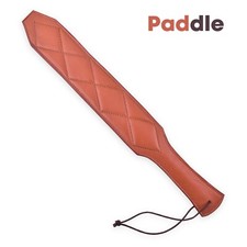 Genuine Cowhide Leather BDSM Thick Paddle Spanking Paddles Crop Slapper