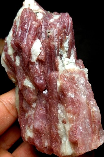288g 1PCS Natural Red tourmaline Quartz Crystal cluster mineral specimen p850 - Picture 6 of 8