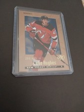 2023-24 Upper Deck Skybox E-X 2000 Luke Hughes Credentials /499 RC