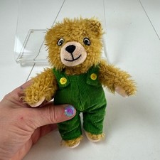 Corduroy Bear Plush Stuffed Animal Don Freeman Green Overalls 6 Inch
