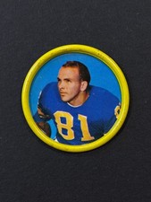 1962 Salada Football Coin #46 Carroll Dale - Short Print   EXMT