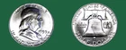 1959-D FRANKLIN HALF DOLLAR SILVER 50C BU+++ (MS+++) DOUBLE DIE FS-801    FBL!