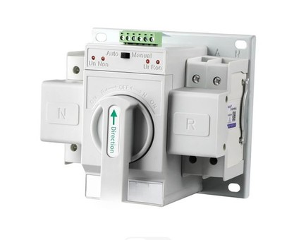Dual Power Source Automatic Transfer Switch 2P 63A Single-Phase Household 220V