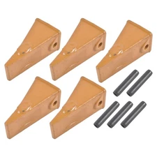 X156 X156S Dirt Teeth Bucket Teeth/Tooth with P156 Roll Pins 5 Pack Alloy Steel