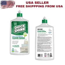 Quick Shine 27 oz Floor Finish for Hardwood Tile Laminate Vinyl & Stone