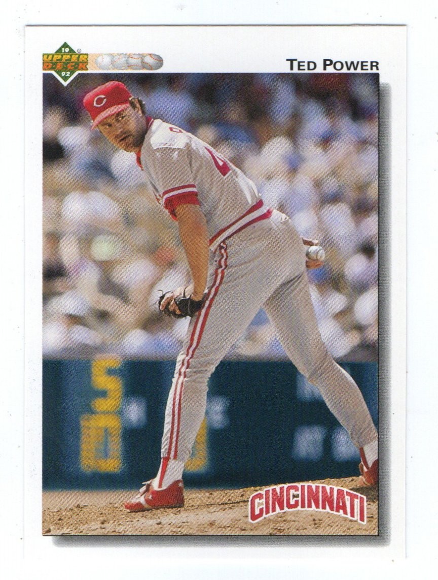 1992 Upper Deck Ted Power #680 Reds