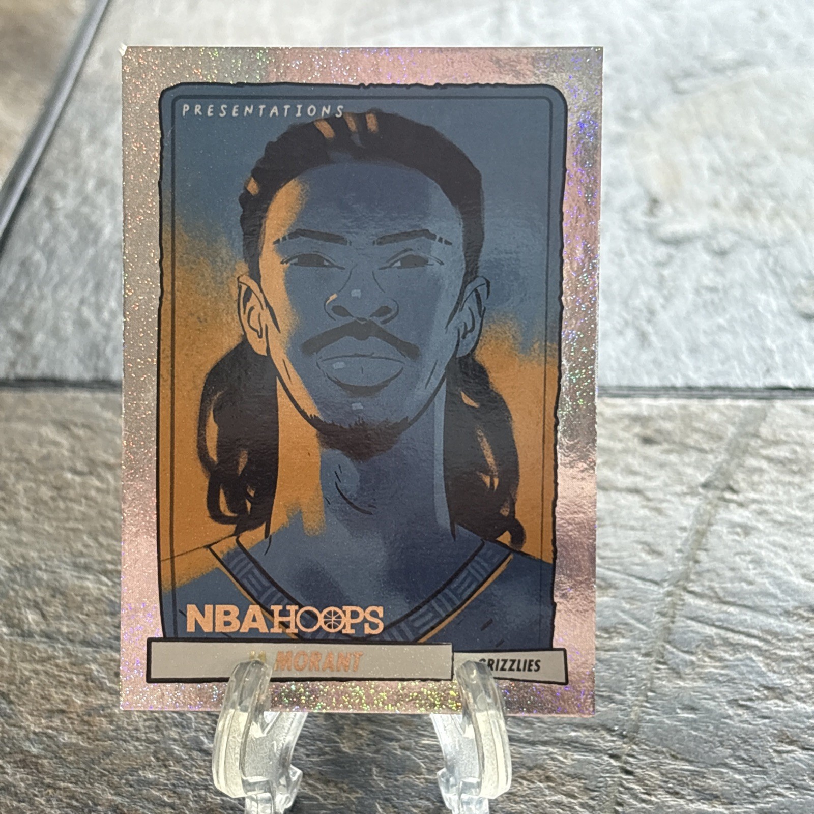 2023-24 Panini NBA Hoops - Presentations #5 Ja Morant