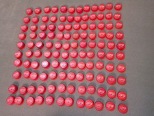 Lot 120 Bouchons - Bouchons de bouteille plastique Coca Cola écriture arabe d'Algérie - OCCASION