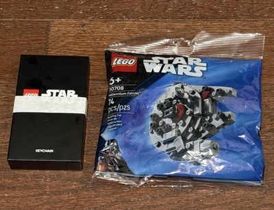 LEGO STAR WARS Jango Fett Starship Key Chain  NEW SEALED/30709 Millennium Falcon