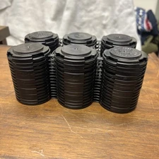 15 Black PakTech 6-Pack Beer Soda Can Holder Snap Top Plastic 6 Pack