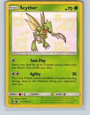 Scyther SV1/SV94 Shiny Rare Hidden Fates Shiny Vault Pokemon Holo Near Mint on eBay