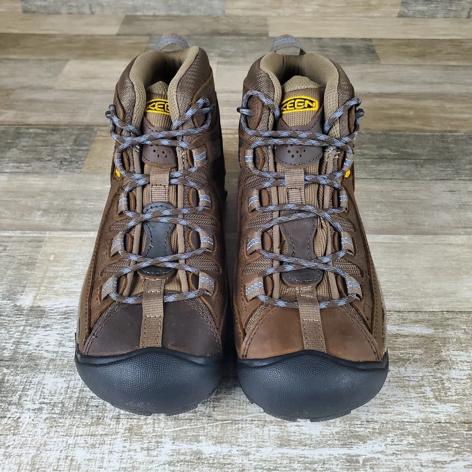 Keen Targhee II Mid Damenstiefel Größe 9 schwarz Feuersteinstein wasserdicht Wanderschuhe - Bild 2 von 4