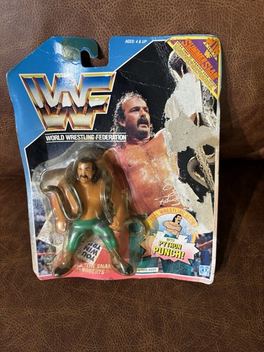 1990 WWF Hasbro Series 1 action figure of Jake 
