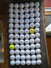 72 (6 dozen) Srixon golf balls, used - Grades Pearl/A/B