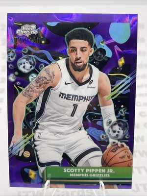 2025-26 Topps Chrome Cosmic #51 Scotty Pippen Jr. Purple Nebula Refractor #/150