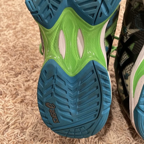 Zapatillas de tenis Ascis Gel Solution Speed 3 "NYC" #E618N multicolor para hombre talla 8,5 - Imagen 8 de 24