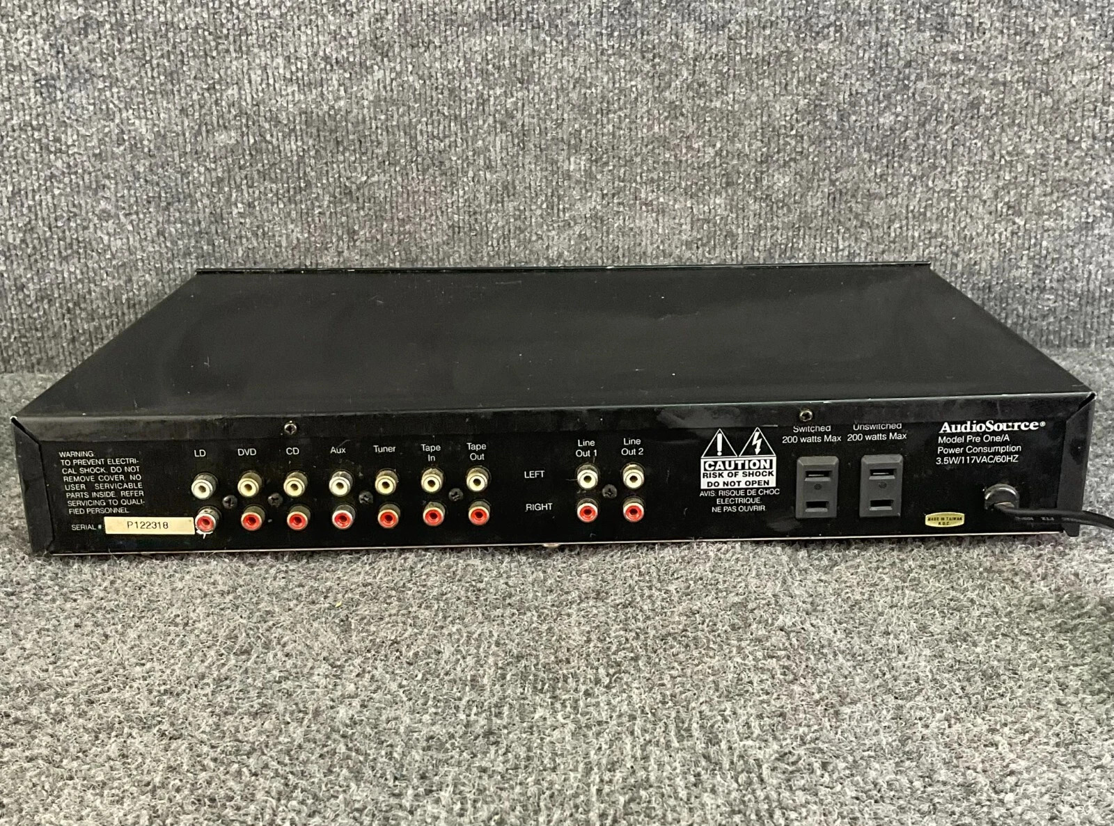 Audio Source Pre One/A Stereo Pre‑Amp 🎧 (41 characters)