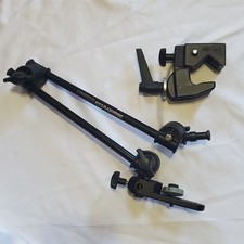 Manfrotto 196B-2 2-Section Single Articulated Arm with Mounting Bracket, 143BKT