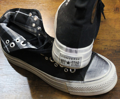 Size 7.5 - Converse Chuck Taylor All Star Lift Platform High Punk W