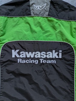 Vintage Kawasaki Team Eckl Nylon Jacket Riri Racing Streetwear