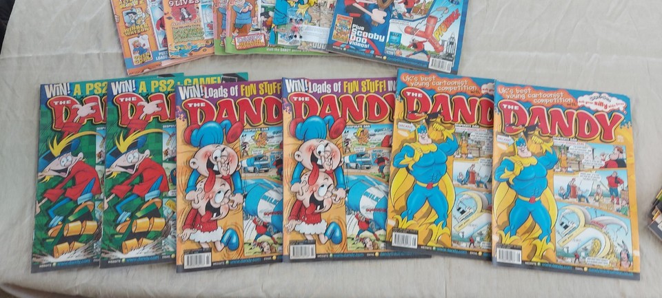 Dandy comics x 20 from 2003 inc. Summer Special Bundle Job lot - Some ...