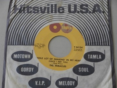 SOUL~ MIRACLES~ WHOLE LOT OF SHAKING IN MY HEART~ MINT~ OH BE MY LOVE~ TAMLA