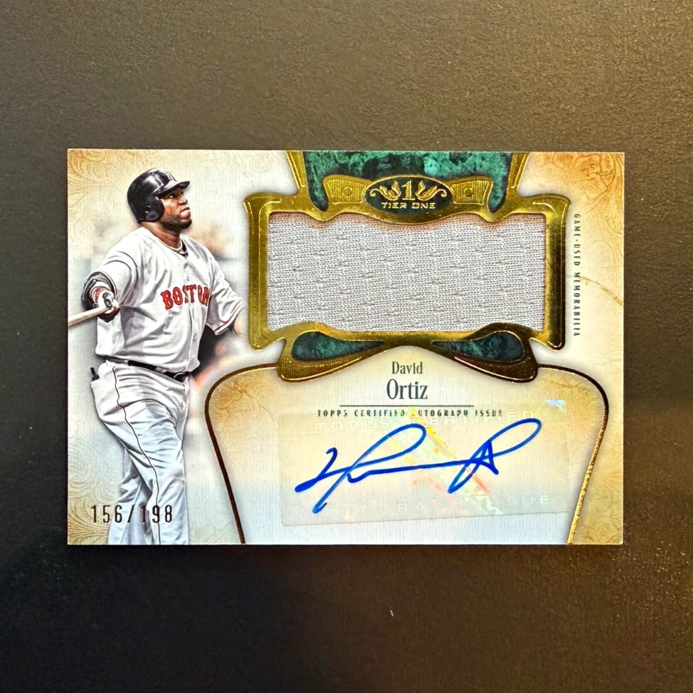 25+ David Ortiz Boston Red Sox Baseball Sports Autographed Trading
