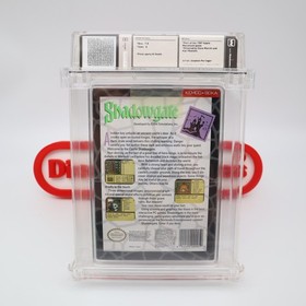 NES Nintendo SHADOWGATE / SHADOW GATE - WATA GRADED 7.5 A! NEW & Factory Sealed!