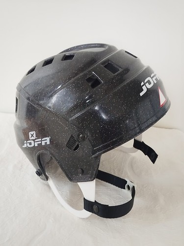 Jofa Play Hockey Helmet Size 49–56 Black Vintage Costume Helmet Sweden