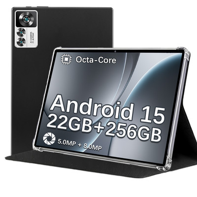2025 Neu Tablet Android 15  22GB+256GB  10.1 Zoll WiFi 6 GPS eihnachtsgeschenke
