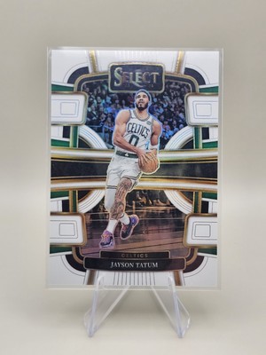 2023-24 Panini Select Jayson Tatum #45 White Prizm 135/149 Boston Celtics
