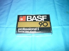Vintage 1970s BASF Professional I Normal Bias 90 Cassette Tape New Sealed