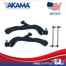 4pcs Control arms w/ball joints+ Stabilizer Sway bar links for 18-22 Toyota CHR