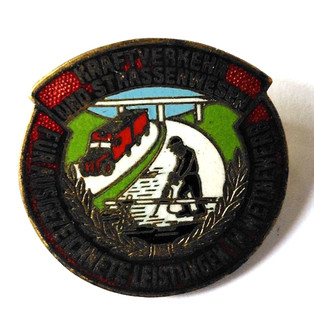 DDR Abz.f. ausgezeichnete Leistungen Kraftverkehr u. Straßenwesen